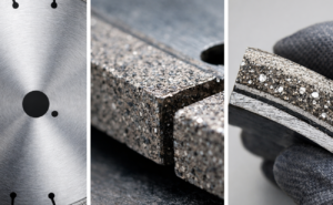 what are diamond blades made of